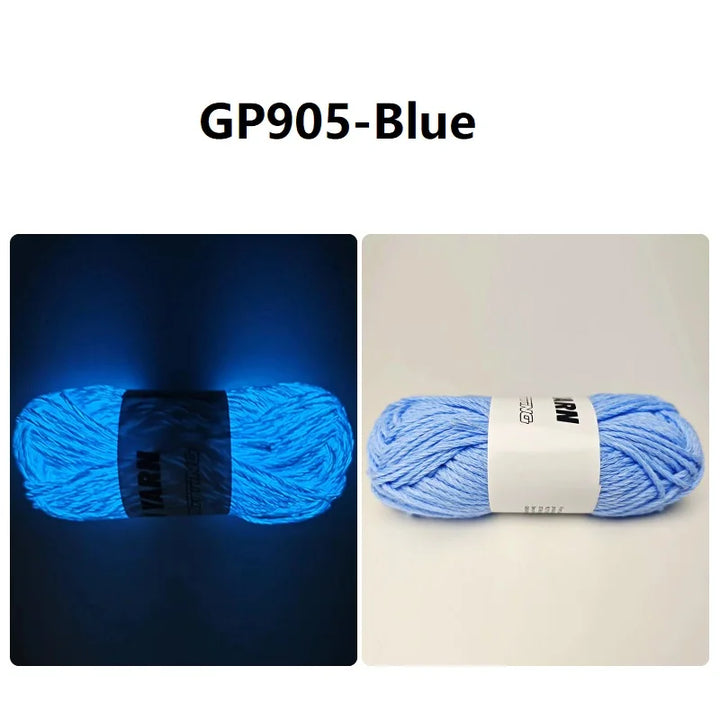 55 Meters Luminous Yarn Novel Functional Yarn Glow In The Dark Yarn