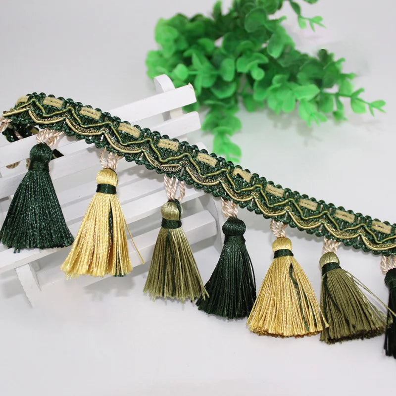 12 YARDS / Mali Tassel Fringe Trim