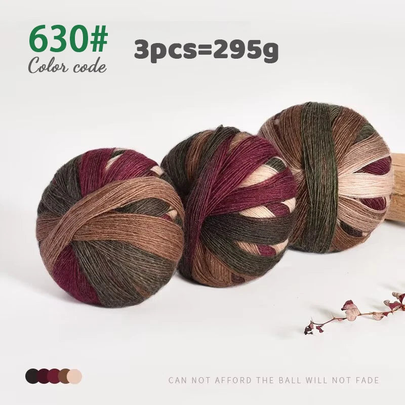 295g Colorful Wool Yarn