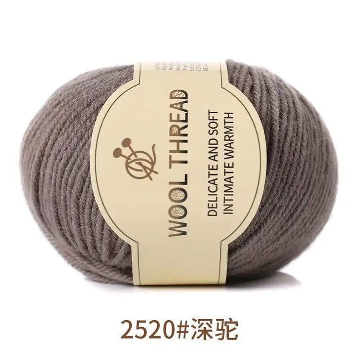 50g Medium Thick Crochet Yarn