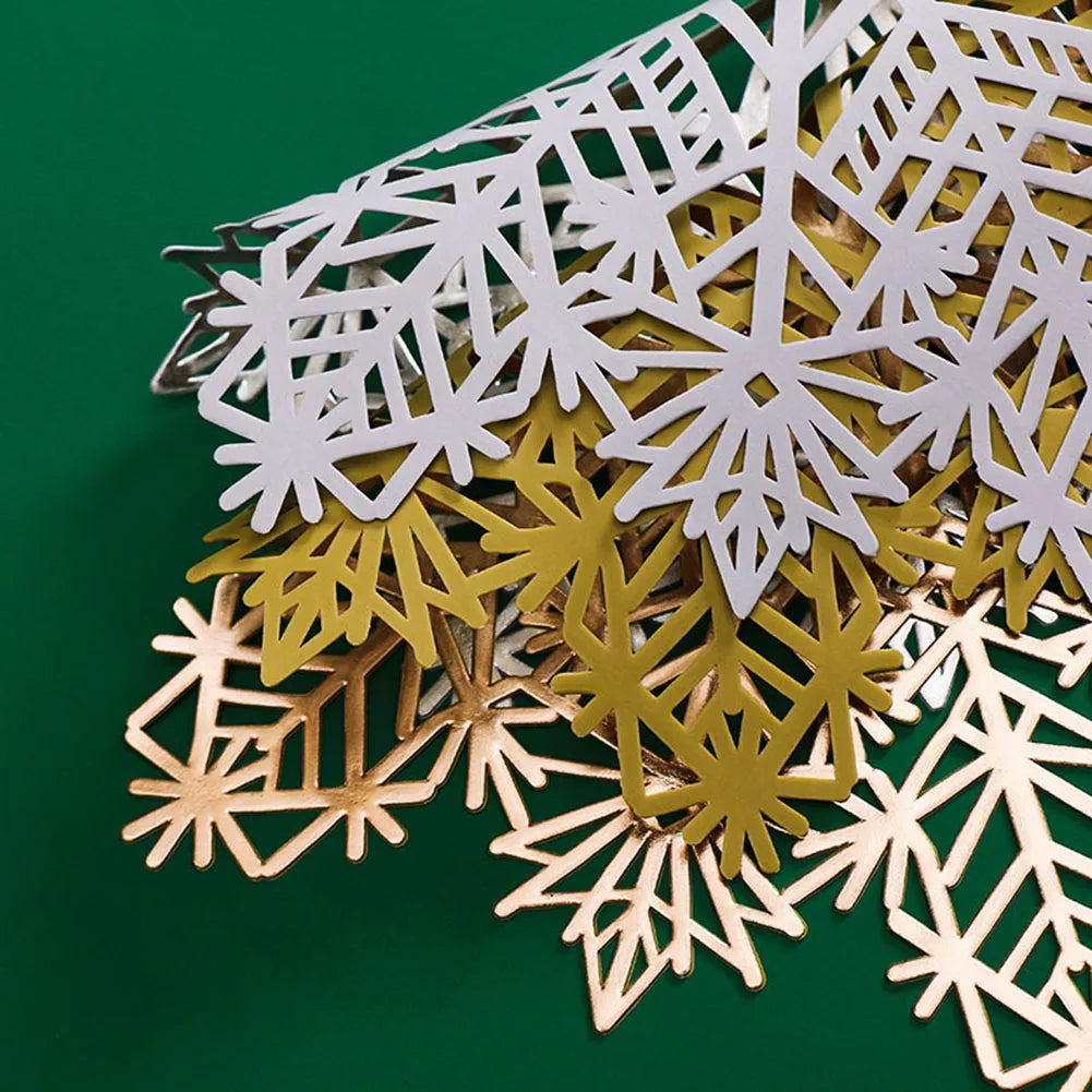 Coaster Set of 4 Christmas Snowflake Placemats