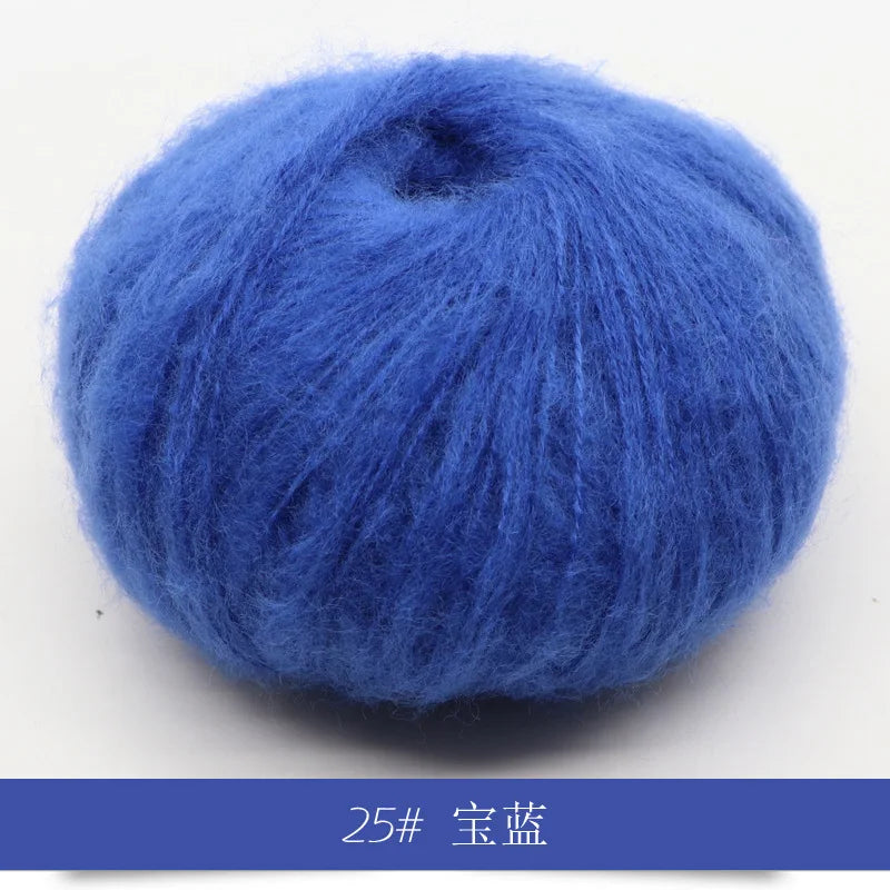 25g 1Pc Mohair Yarn for Hand Knitting