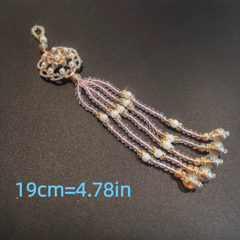 Virelle Rhinestone Jewelry Tassels