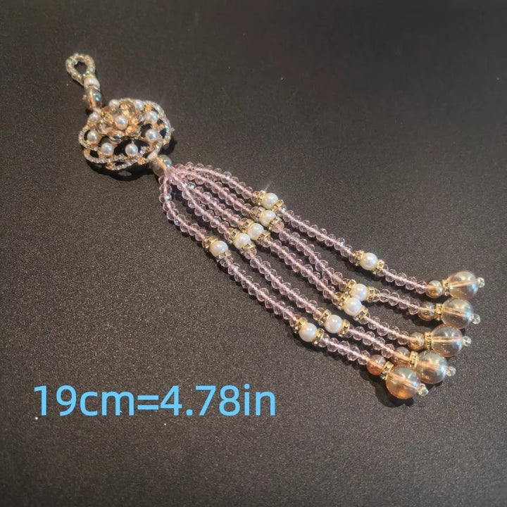 Virelle Rhinestone Jewelry Tassels
