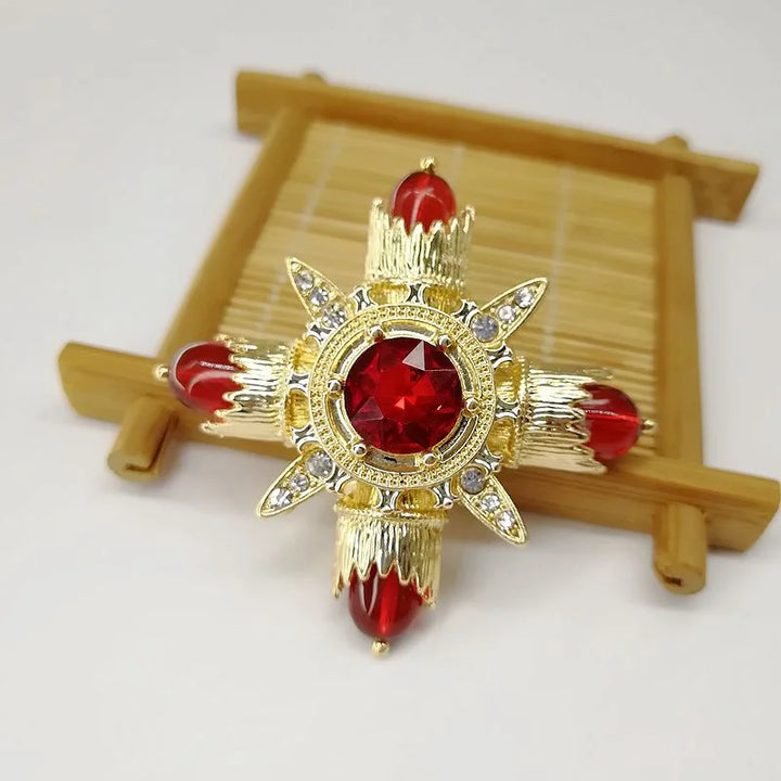 Aygül Rhinestone Brooch