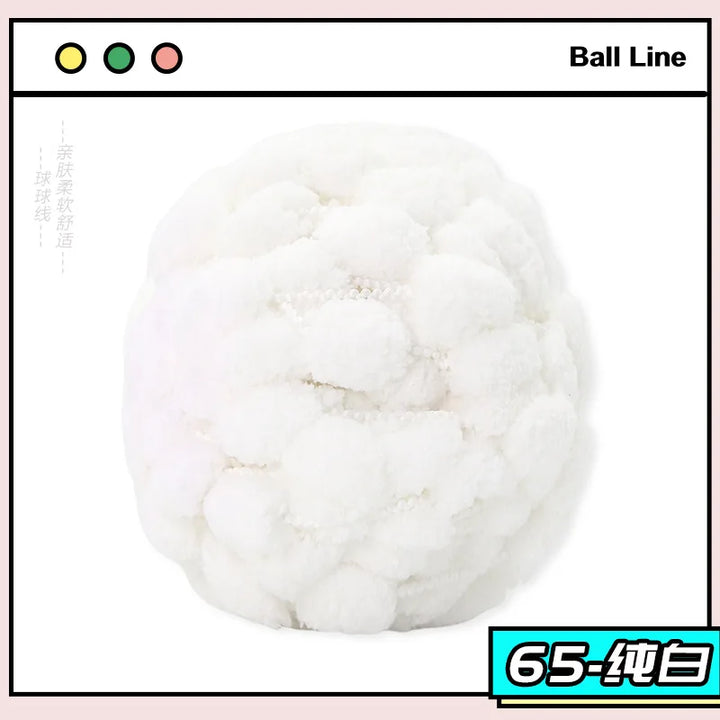 100g Colorful Thick Ball Yarn