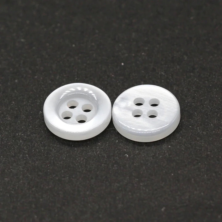 Nokoe 9/10/11mm Classic Resin Button - 30 PC