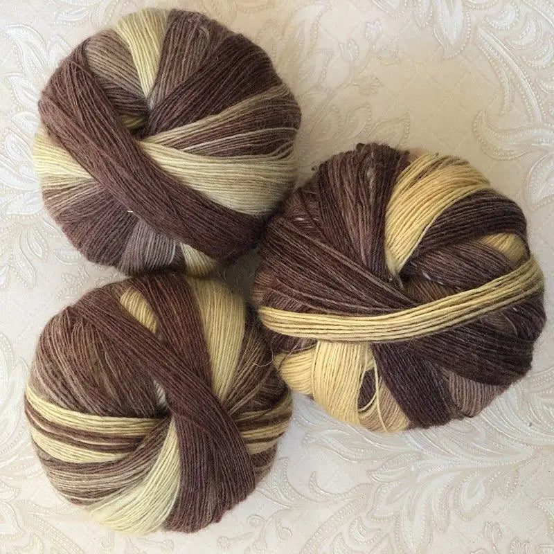 100g 600 Meter Long Dyed Gradient Magic Ball