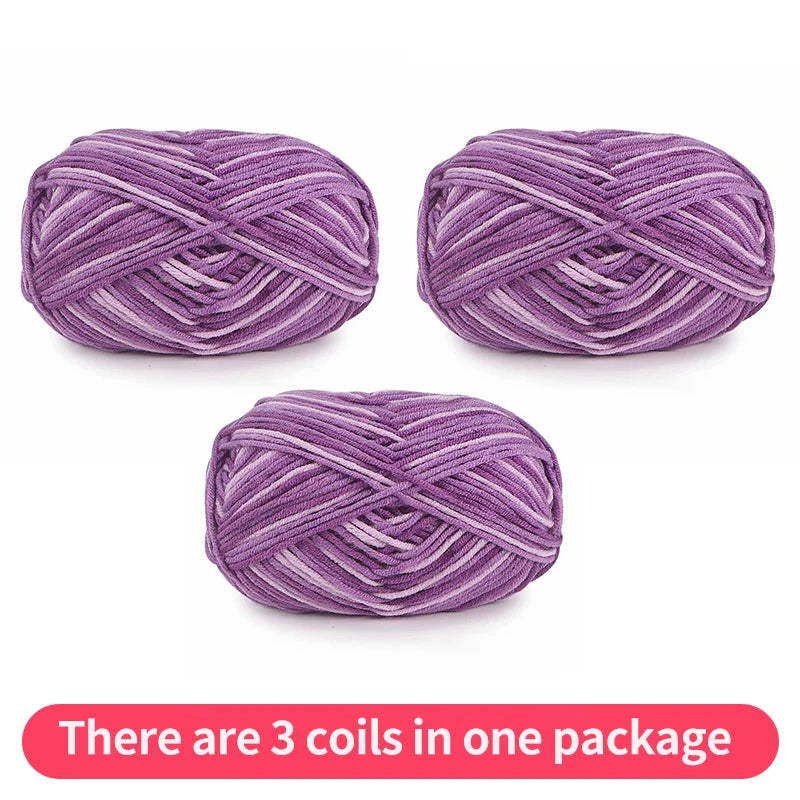 150g Segmented Dyed Gradient Colorful Yarn