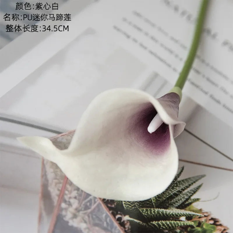 10pc Ciel Mini Calla Lily Artificial Flower