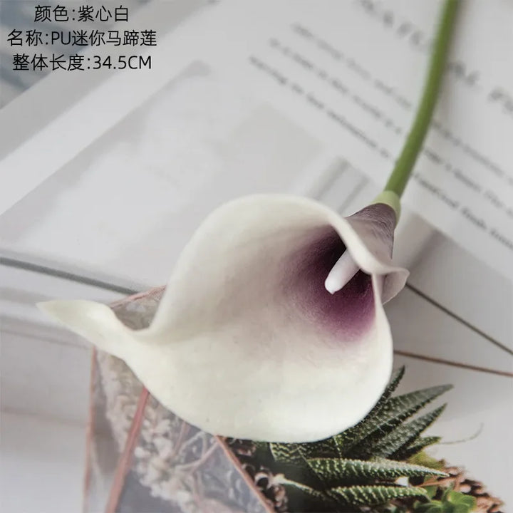 10pc Ciel Mini Calla Lily Artificial Flower