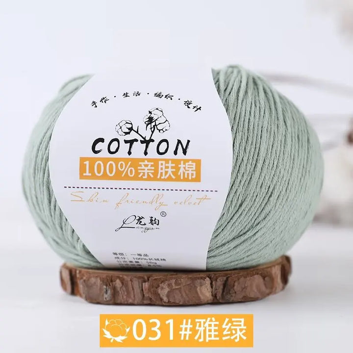 50g 100% Cotton Soft Colors Yarn Cotton