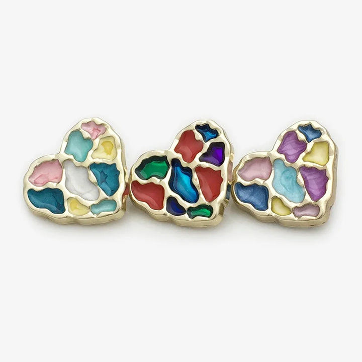 6 PC / Sanal Resin Buttons