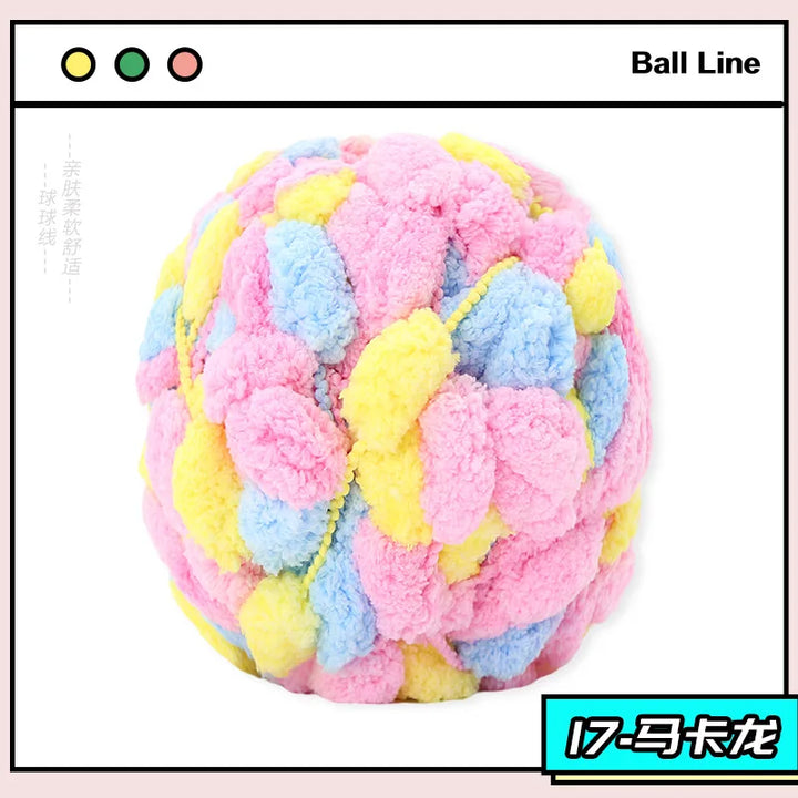 100g Colorful Thick Ball Yarn