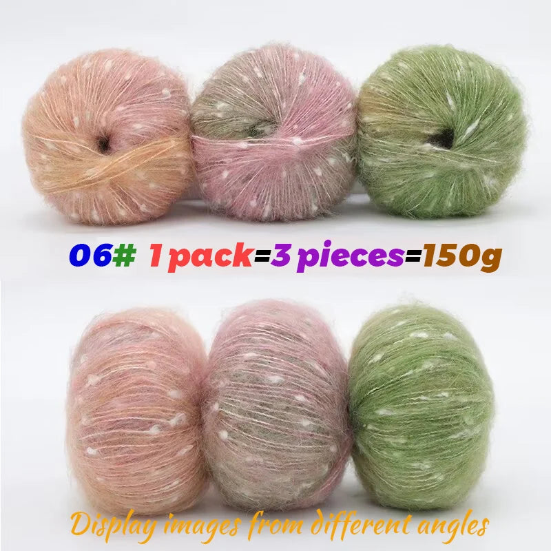 3 PC / 150g Gradient Soft Yarn