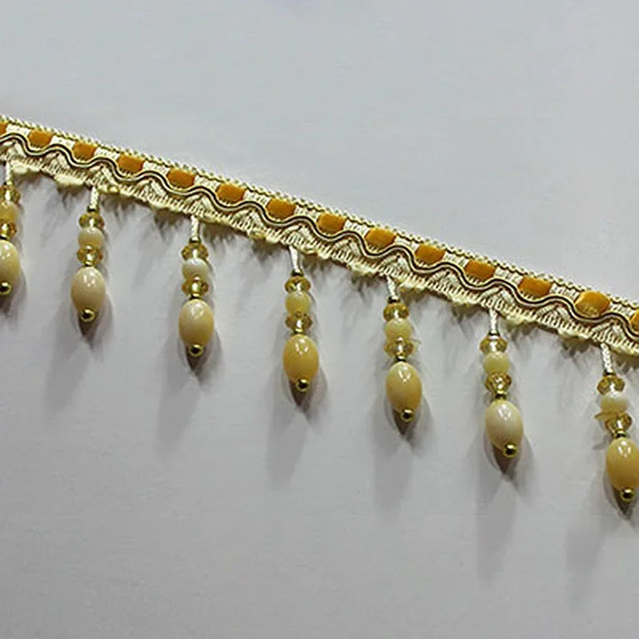 Estavia Beaded Tassel Fringe Trim