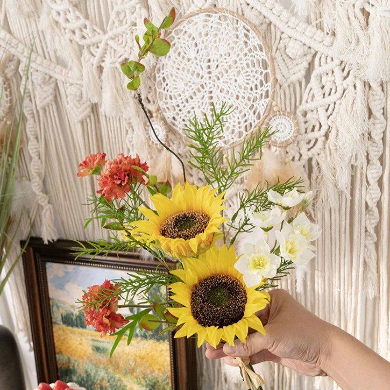Kalla 23 inch Artificial Sunflower Bouquet