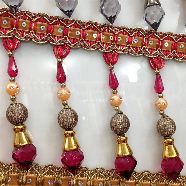 Fregrich Beaded Tassel Fringe Trim