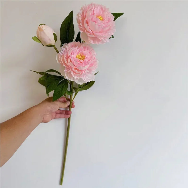 29" Long Faux Peonies