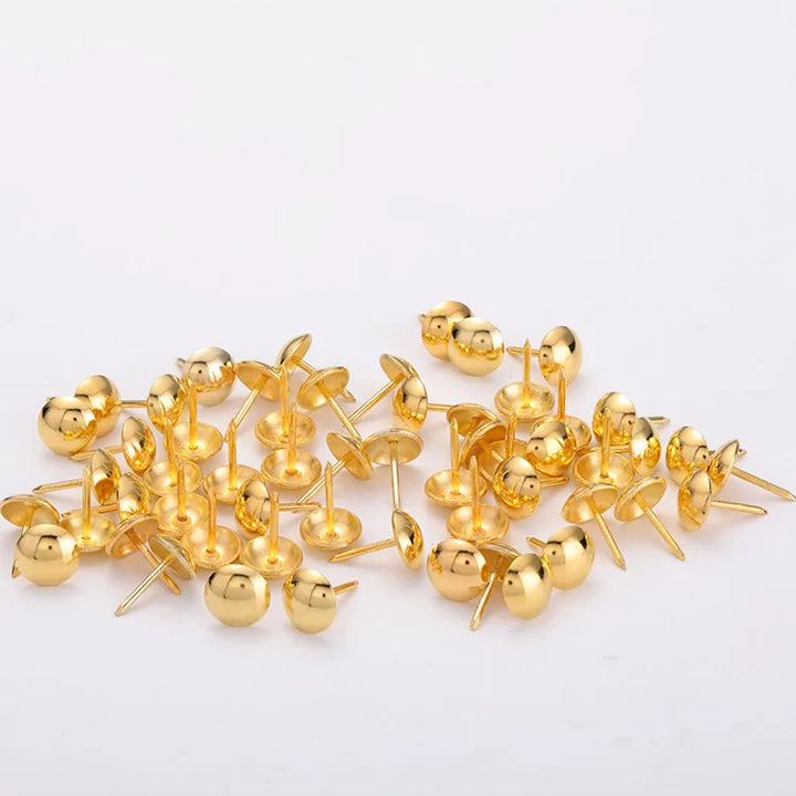 100pcs Colorful Round Upholstery Nails