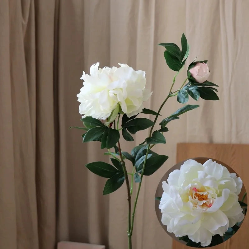 Tessa 27 Inch Luxury Peony Artificial Flower