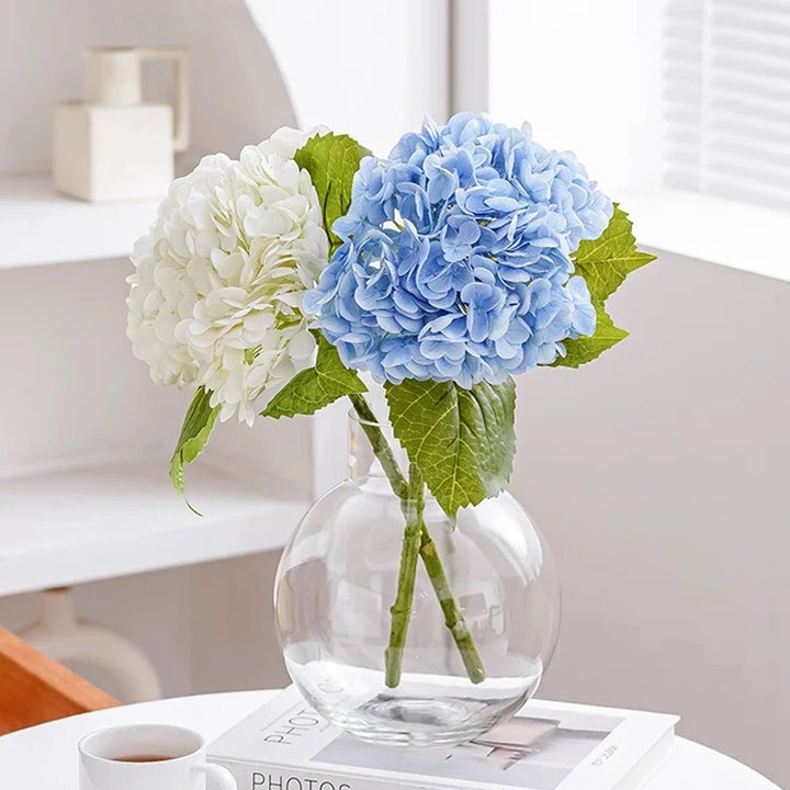 Blue Artificial Hydrangea
