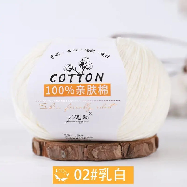50g 100% Cotton Soft Colors Yarn Cotton