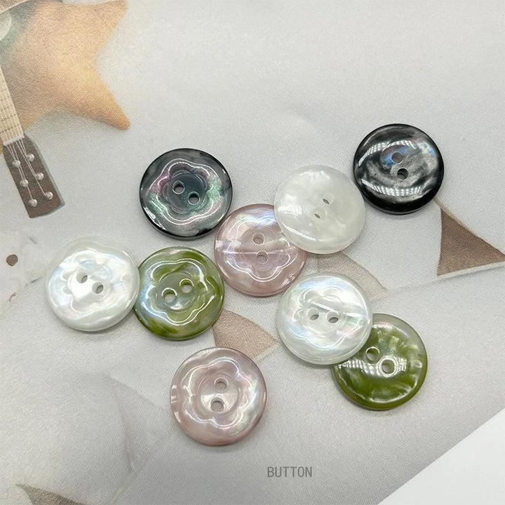 10 PC / Naoi Resin Buttons
