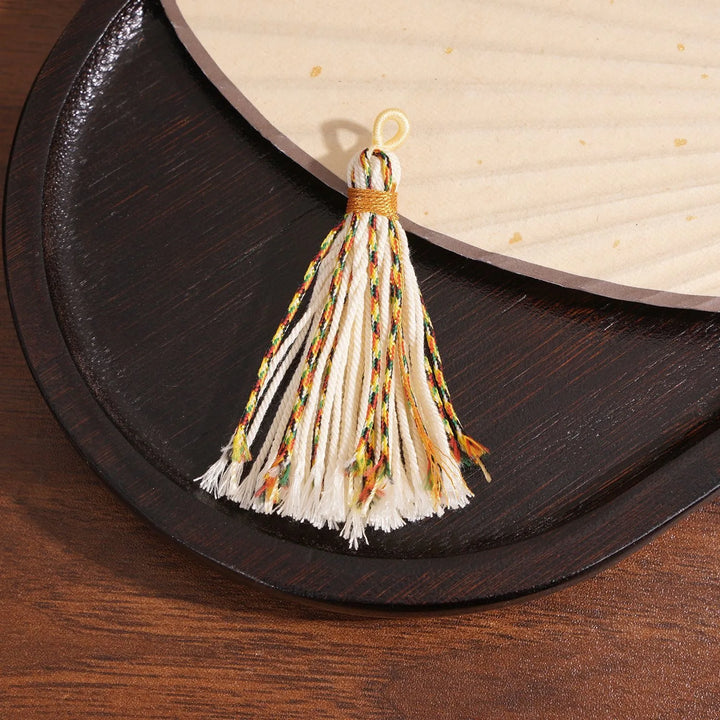 Elvara 75mm Long Colorful Hand Twisted Cotton Ethnic Tassels