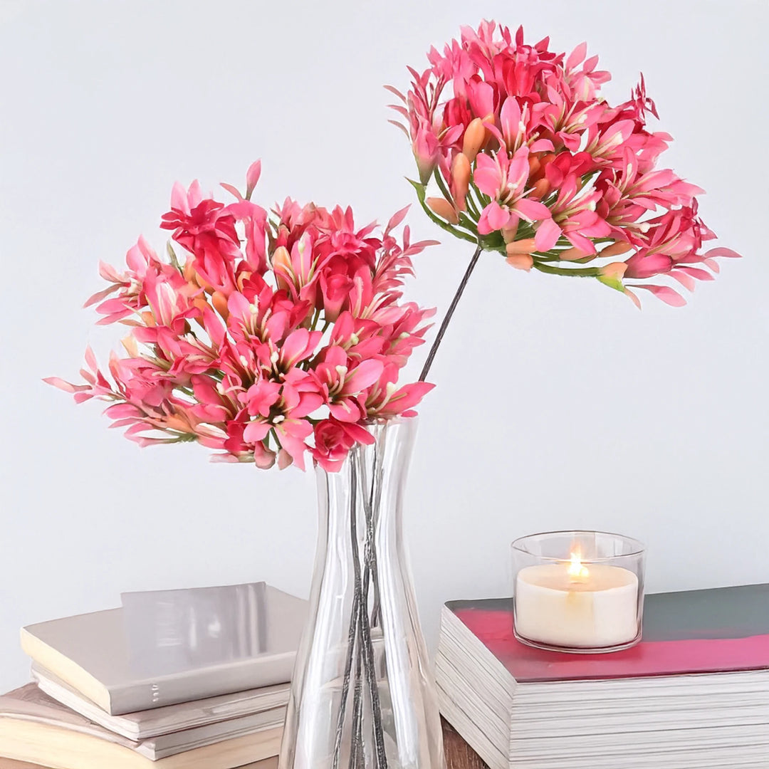 Ria 30 Inch Artificial Agapanthus Flower