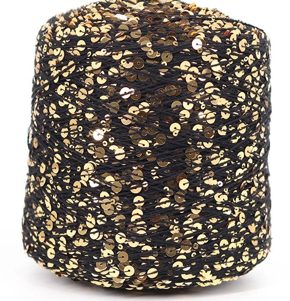 50g Metallic Sequin Yarn Sparkle Glitter