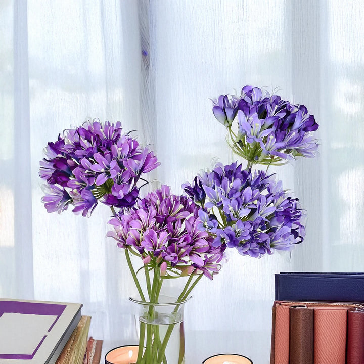 Ria 30 Inch Artificial Agapanthus Flower
