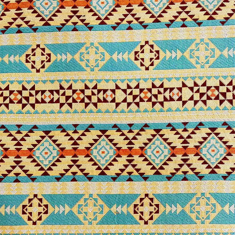 Vince Ethnic Yarn-Dyed Jacquard Fabric