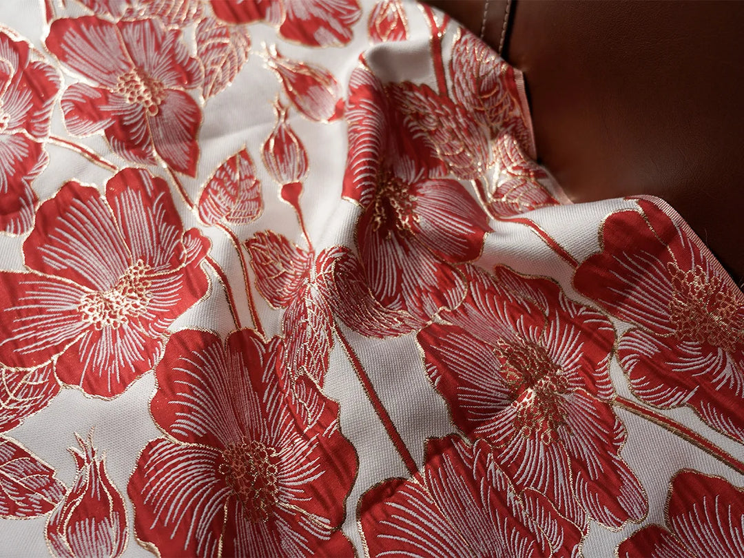 Esoia Floral Woven Jacquard Fabric