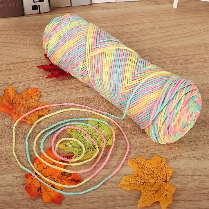 2 PC / Multicolor Acrylic Sweater Yarn