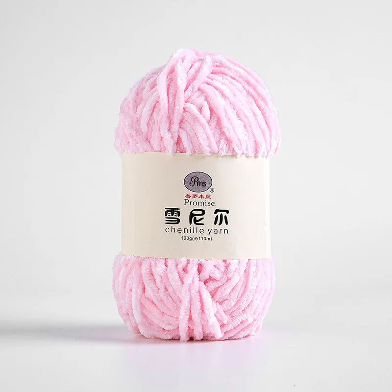 100g 6mm Chenille Yarn