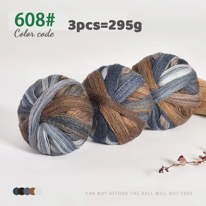 295g Colorful Wool Yarn