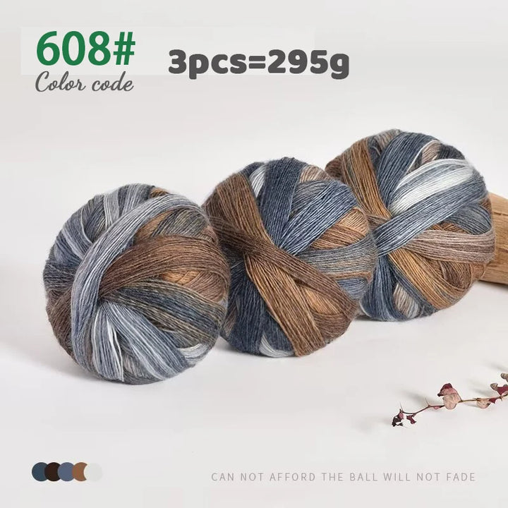 295g Colorful Wool Yarn
