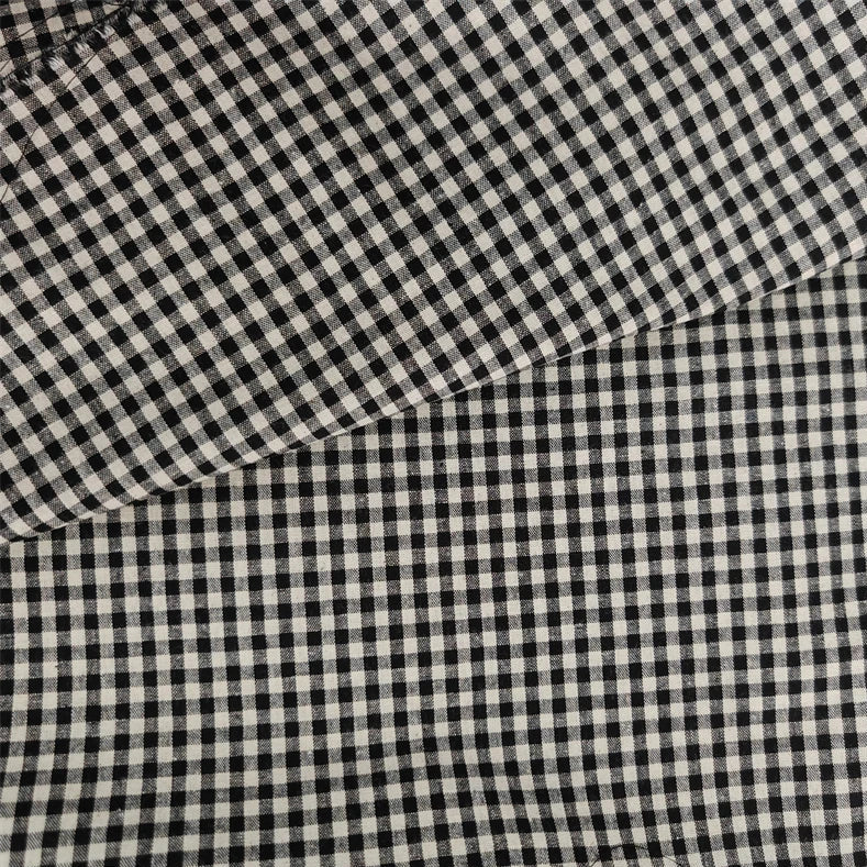 18 Colors / Havin Plaid and Stripes Cotton Linen Fabric