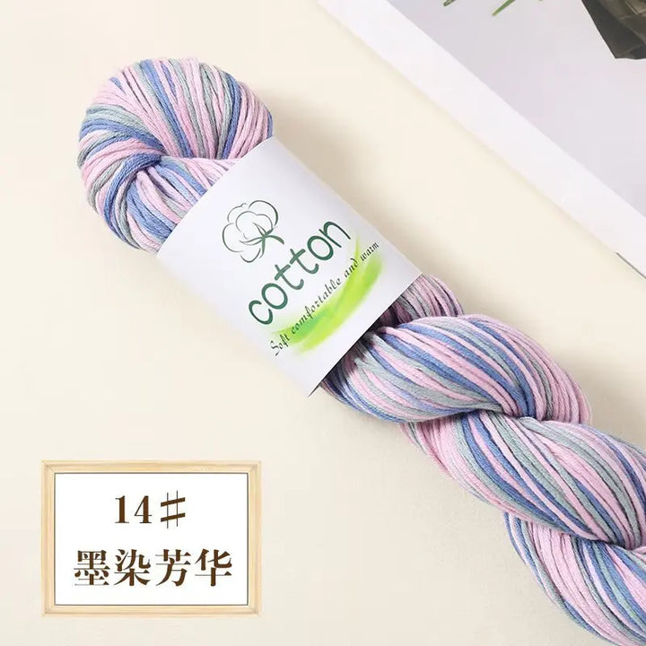 50g 100% Cotton Dyed Yarn