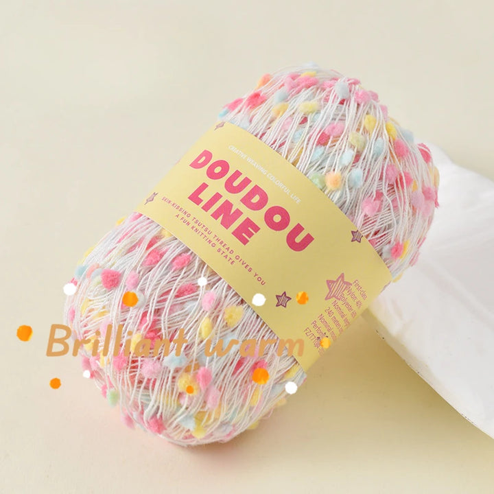 50g Handmade Woven Mixed Knitting Yarn