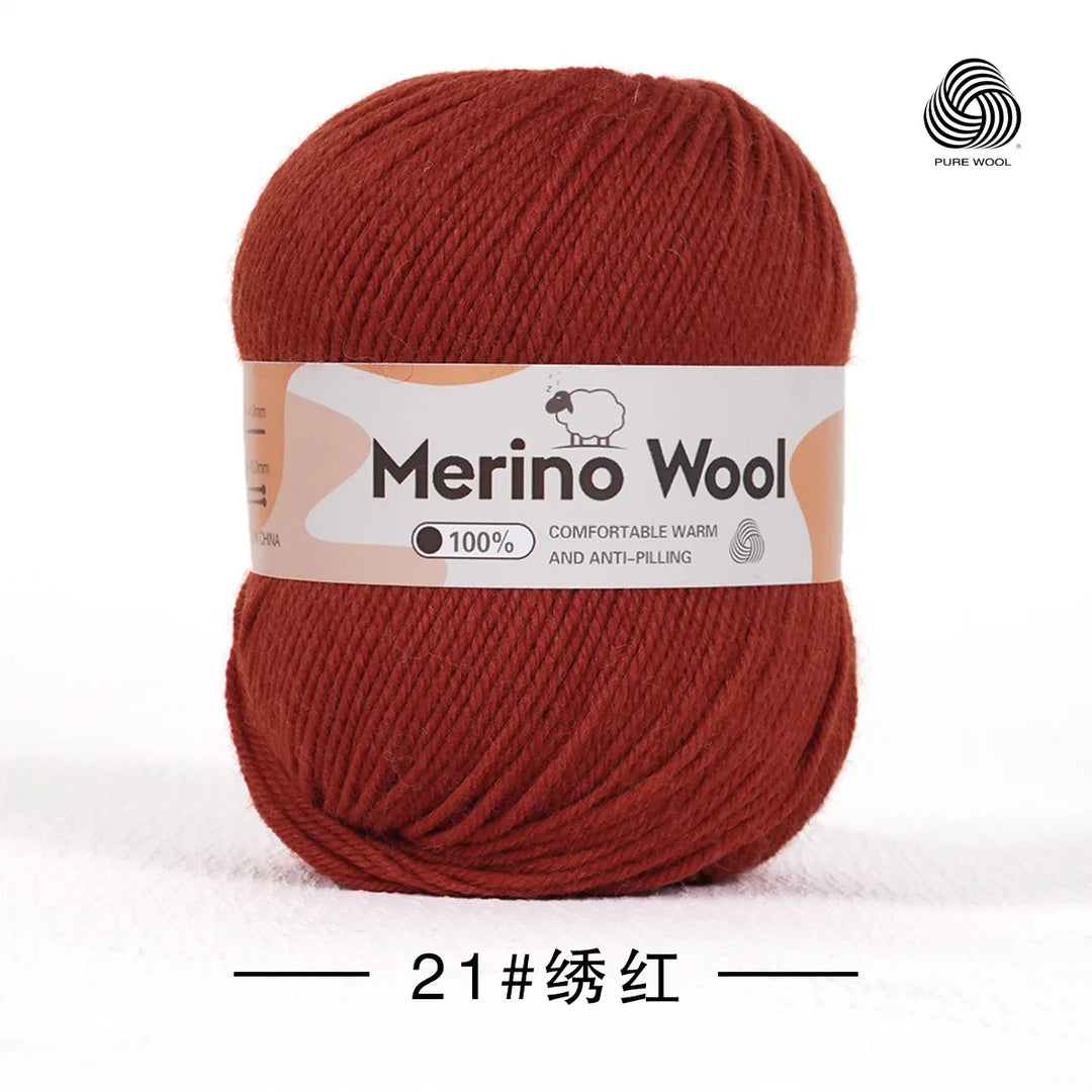 100g 100% Merino Wool Yarn
