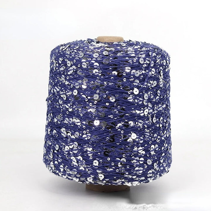 50g Metallic Sequin Yarn Sparkle Glitter