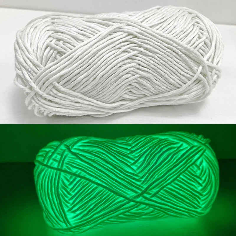 50g Night Glow In The Dark Yarn
