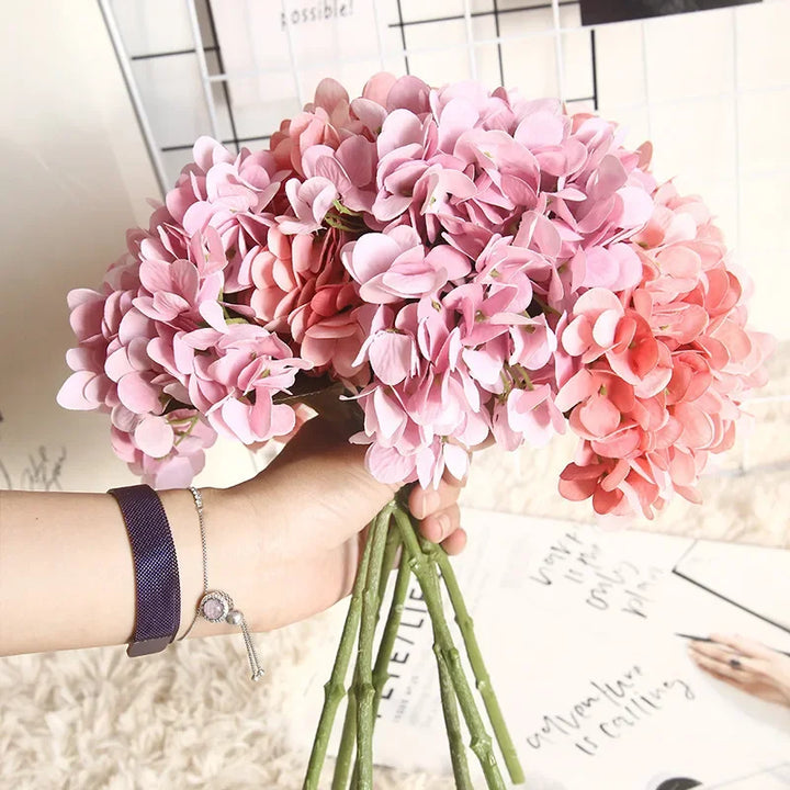 Riva 13 inch Macaron Artificial Hydrangea