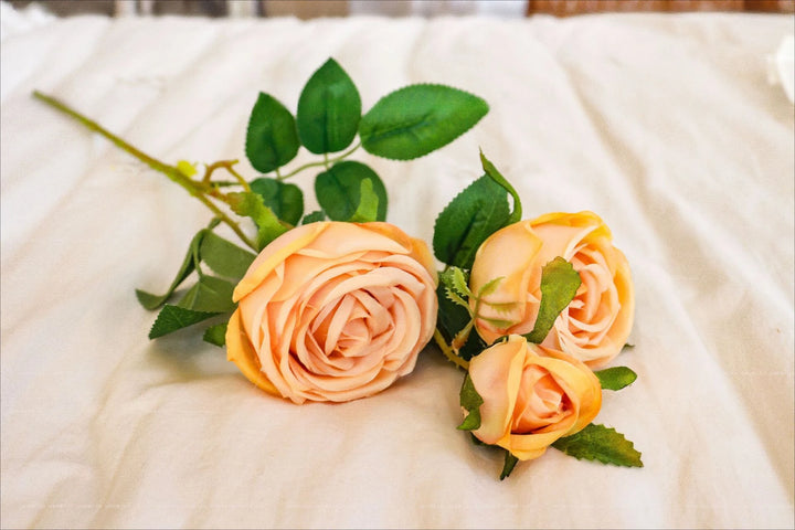 Belia 24 Inch Artificial Princess Rose Bouquet
