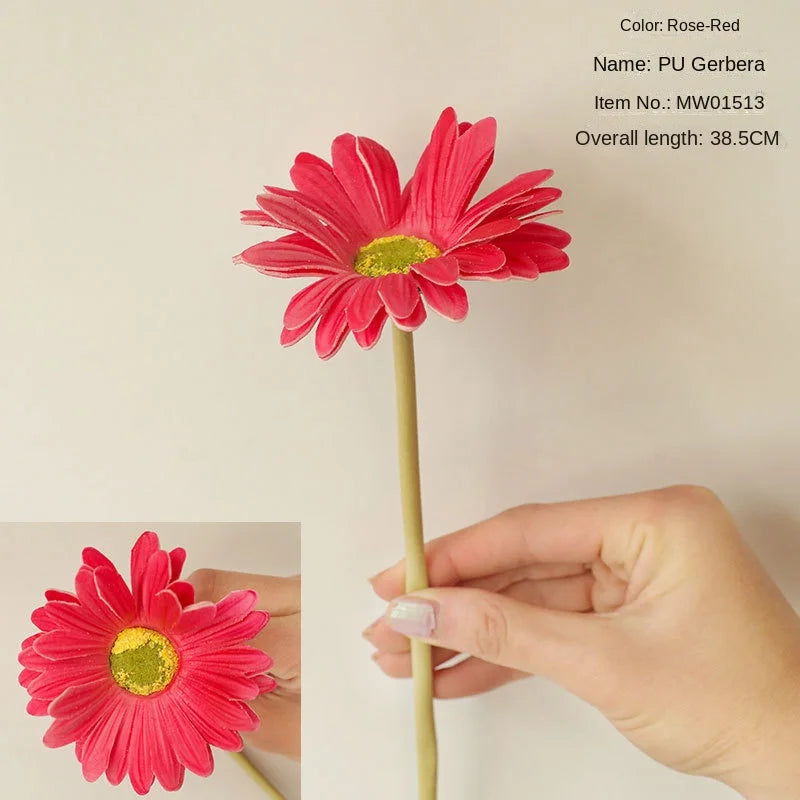 14" Fake Gerbera Artificial Flowers