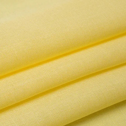 19 Colors / Asli Solid Cotton Linen Fabric