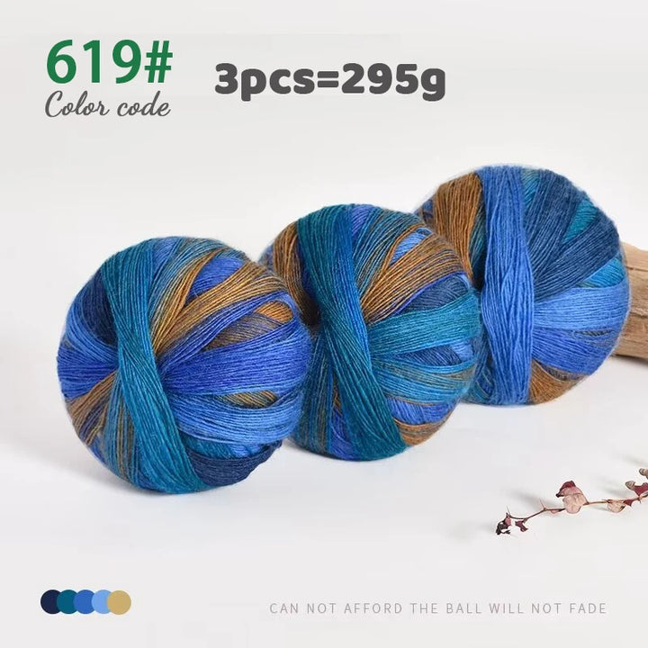 295g Colorful Wool Yarn