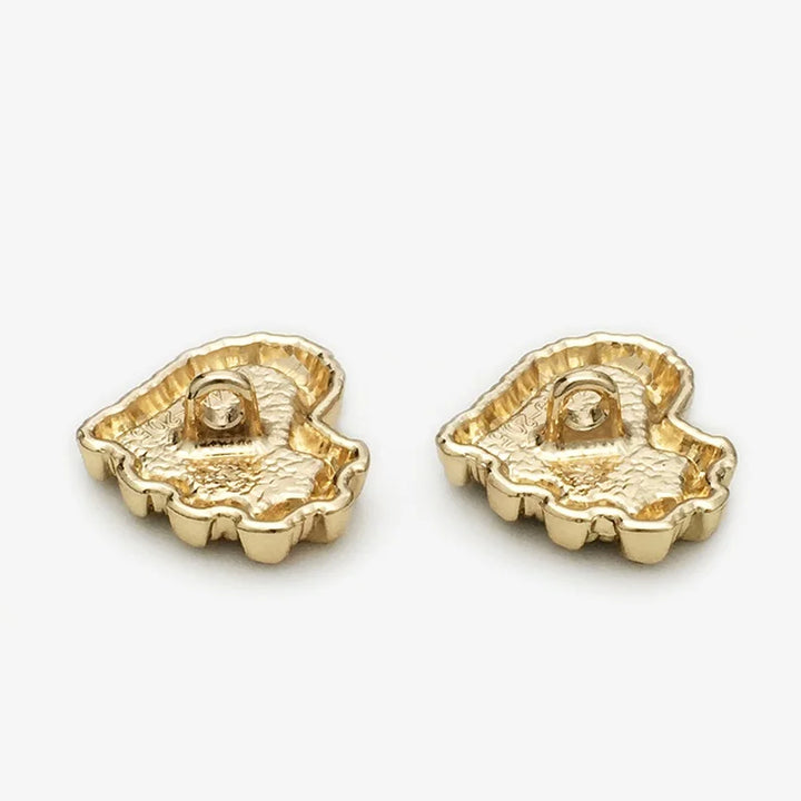 6 PC / Rolin Metal Buttons